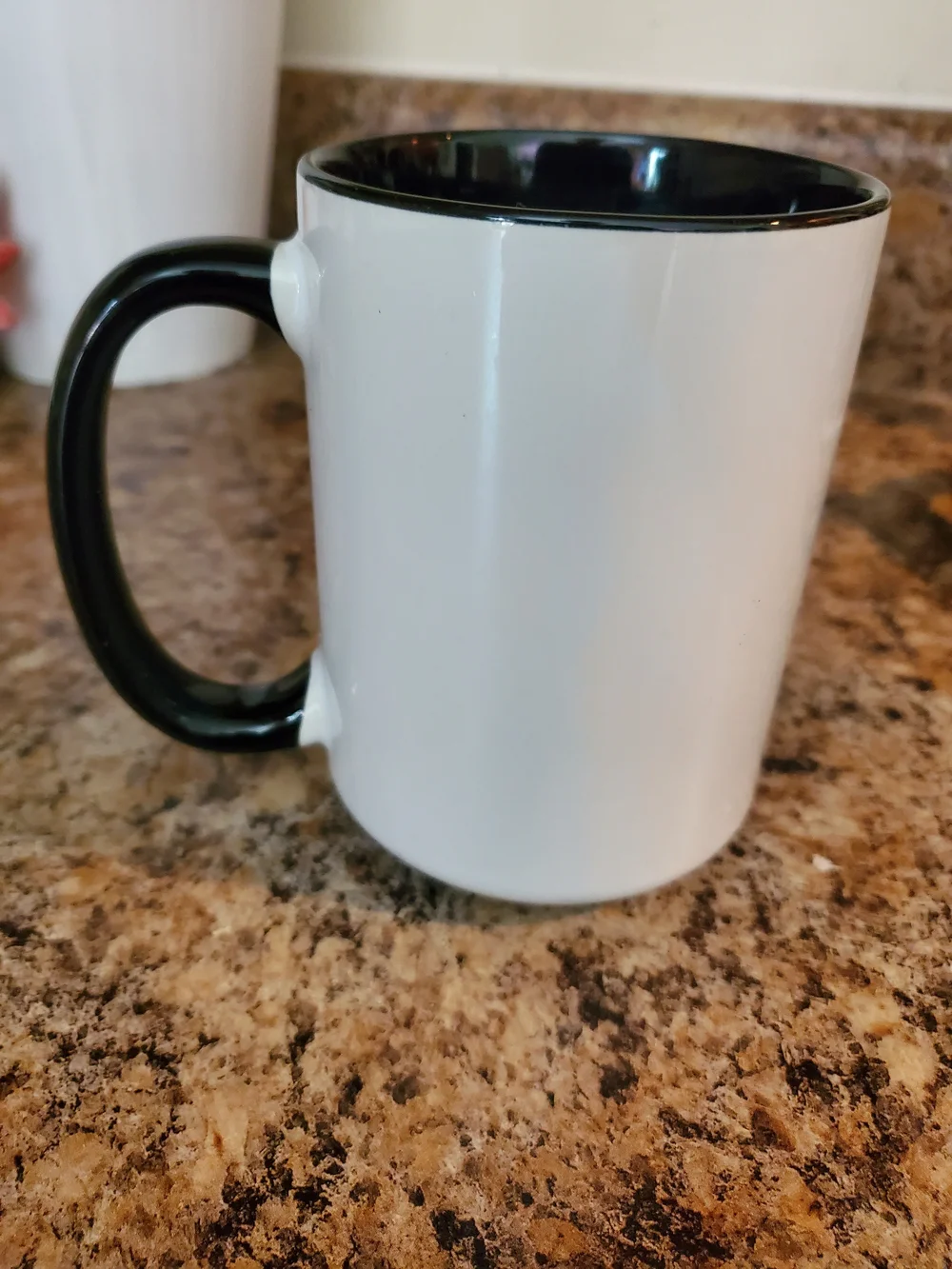 Annabelle White & Black Novelty Mug - GUC